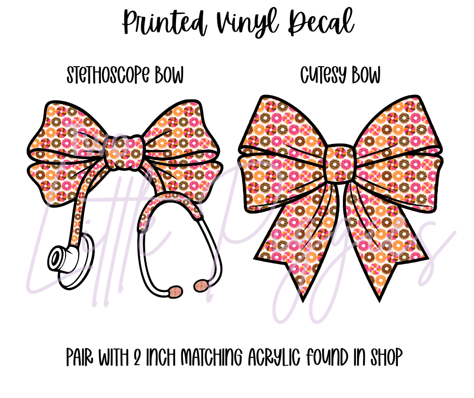 Printed Vinyl - Dunkin Donuts