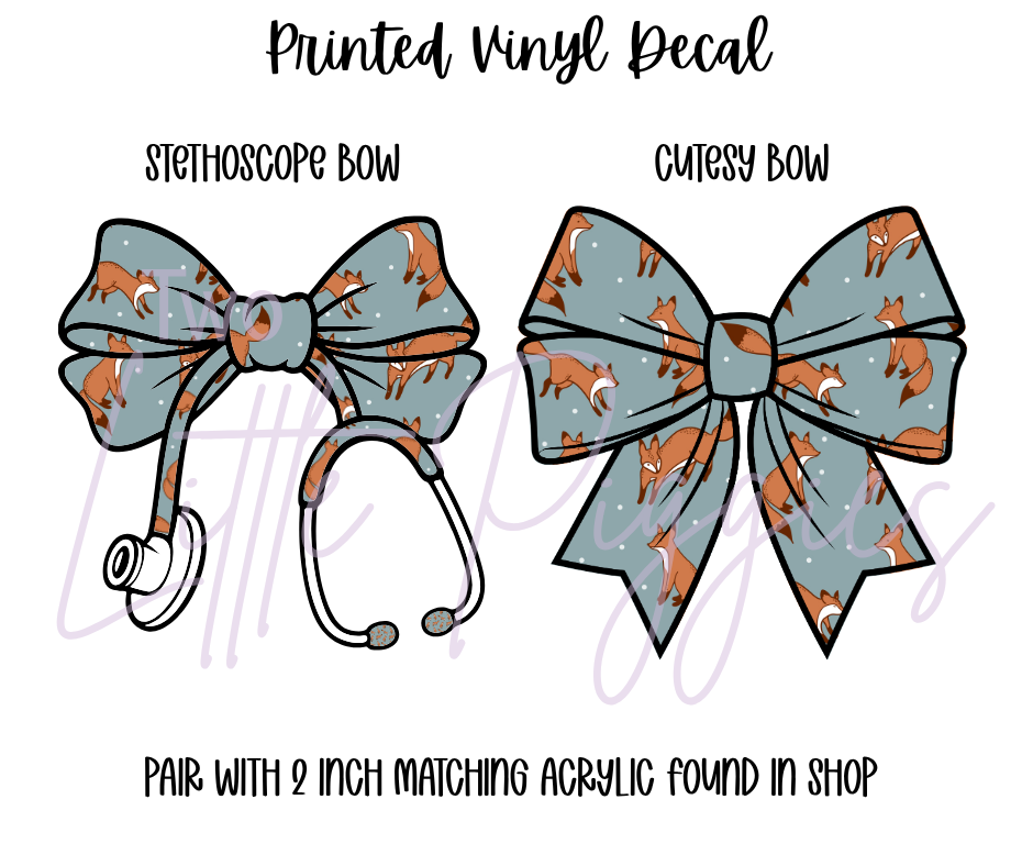 Printed Vinyl - Winter Animals