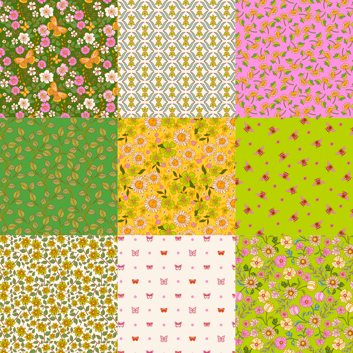 Printed Vinyl - Summer Love Floral