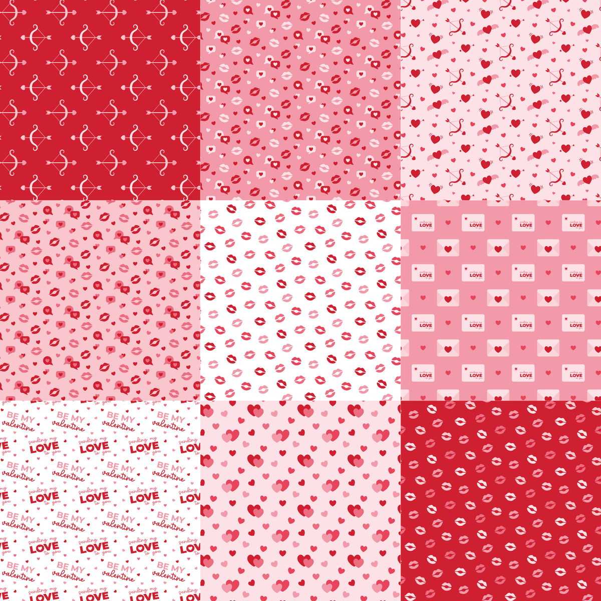 Printed Vinyl - Valentine - Love Letters