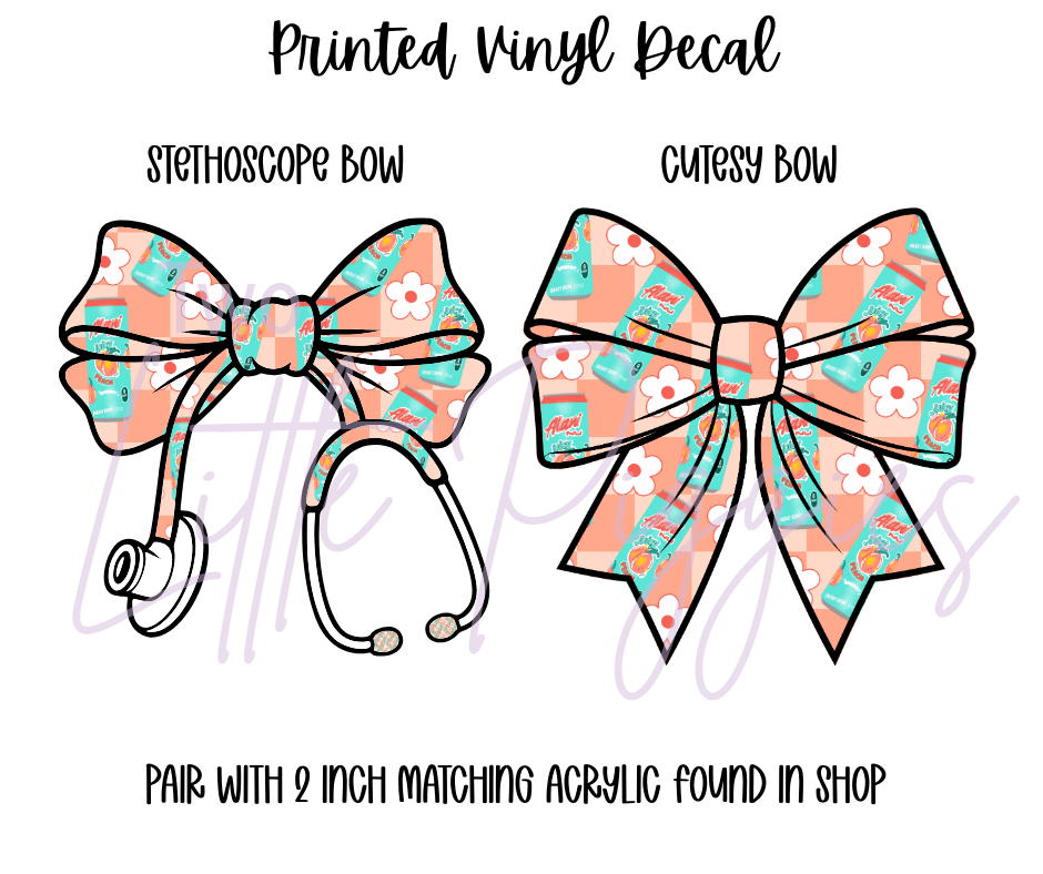 Printed Vinyl - Alani Nu - Juicy Peach