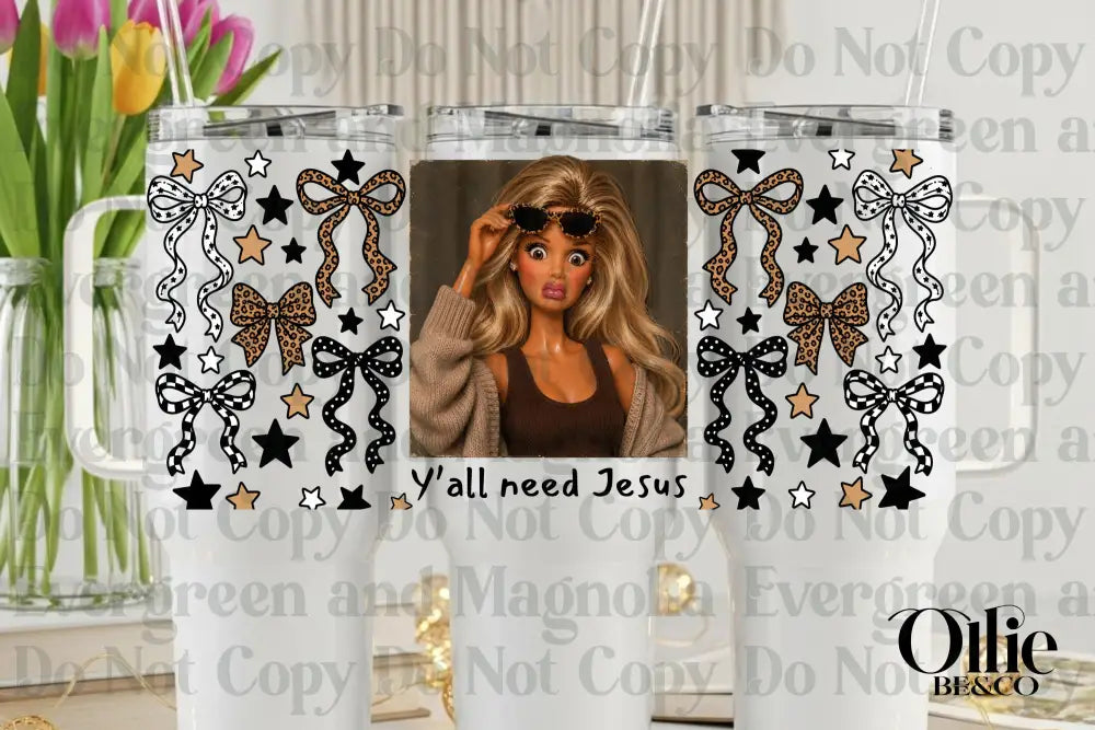 Blonde Y_all Need Jesus