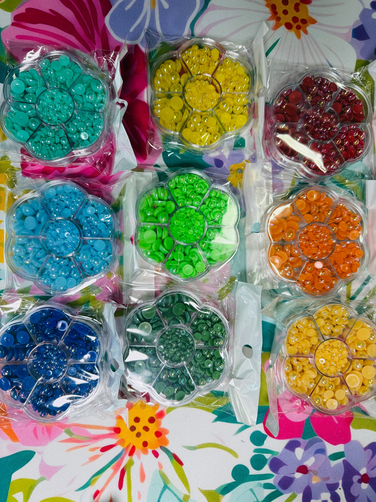 Flat Back Pearl Trays