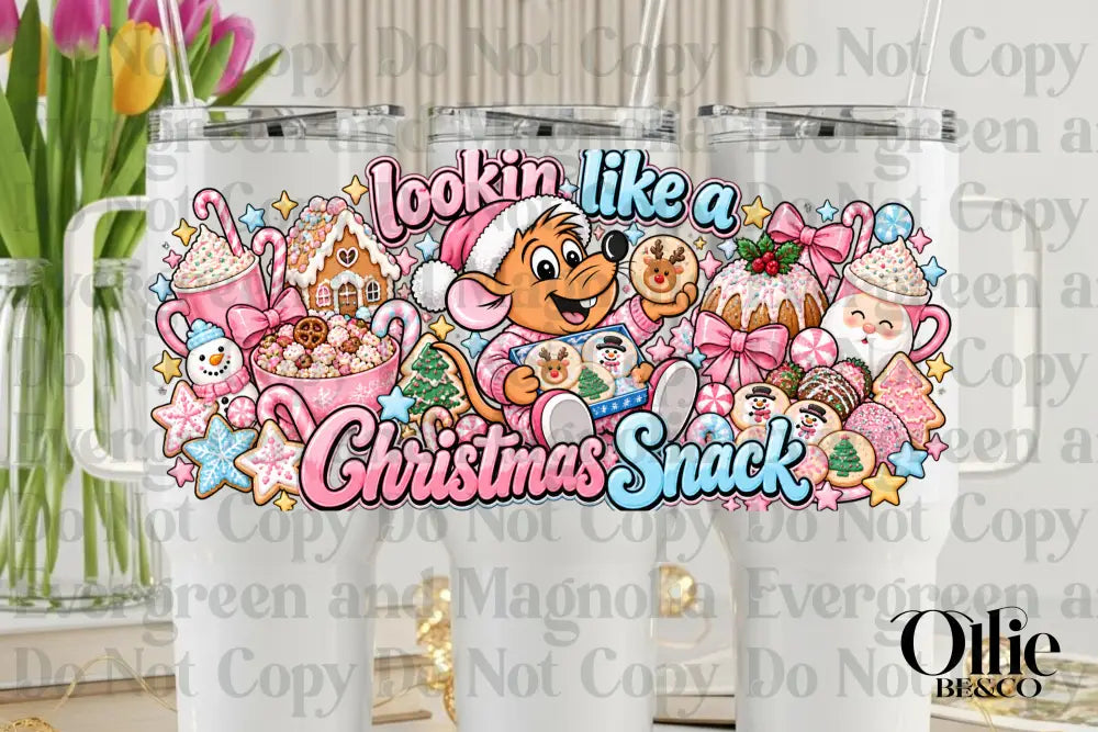 Pastel Gus Christmas Snack