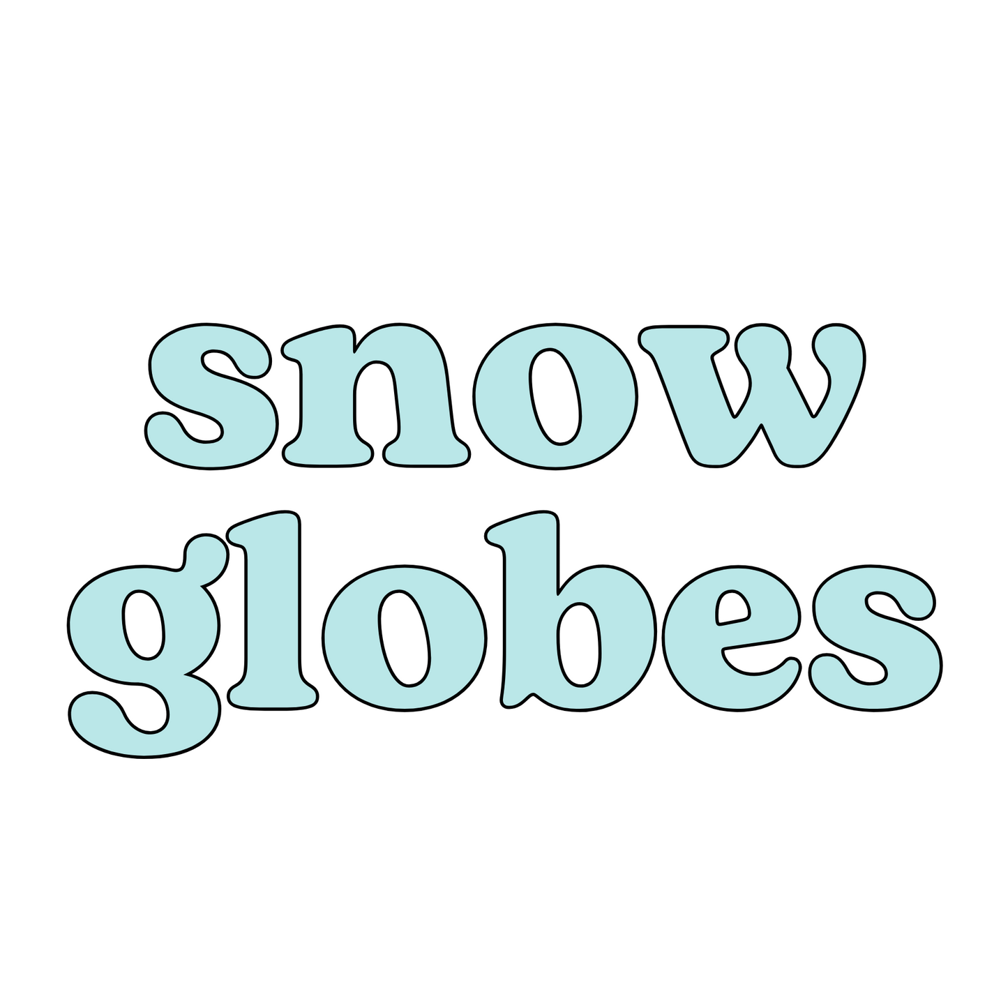 Snowglobe Tumblers