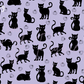 Printed Vinyl - Halloween Pastel Purple Collection