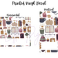 Printed Vinyl - Bookish Autumn