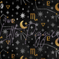 Printed Vinyl - Scorpio - Black and Gold