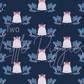 Printed Vinyl - Winter Blush
