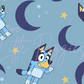 Printed Vinyl - Blue Dog
