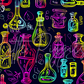 Printed Vinyl - Halloween Neon Collection