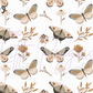 Printed Vinyl - Butterflies in the Garden