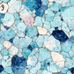 Printed Vinyl - Cracked Crystals