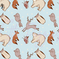 Printed Vinyl - Winter Animals