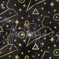 Printed Vinyl - Leo - Black and Gold