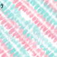 Printed Vinyl - Pastel Tie Dye