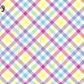 Printed Vinyl - Spring Plaid