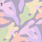 Printed Vinyl - Danish Pastels