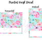 Printed Vinyl - Blissful Floral