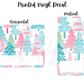 Printed Vinyl - Preppy Christmas Trees