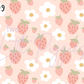Printed Vinyl - Whimsy Strawberry Collection