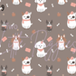 Printed Vinyl - Christmas Pups