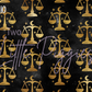 Printed Vinyl - Libra - Black and Gold