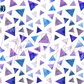 Printed Vinyl - Watercolor - Blue and Purple