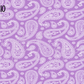 Printed Vinyl - Pastel Paisley