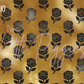 Printed Vinyl - Taurus - Black and Gold