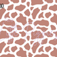 Printed Vinyl - Boho Cow