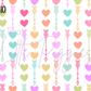 Printed Vinyl - Bright Valentine