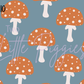 Printed Vinyl - Autumn Whimsy