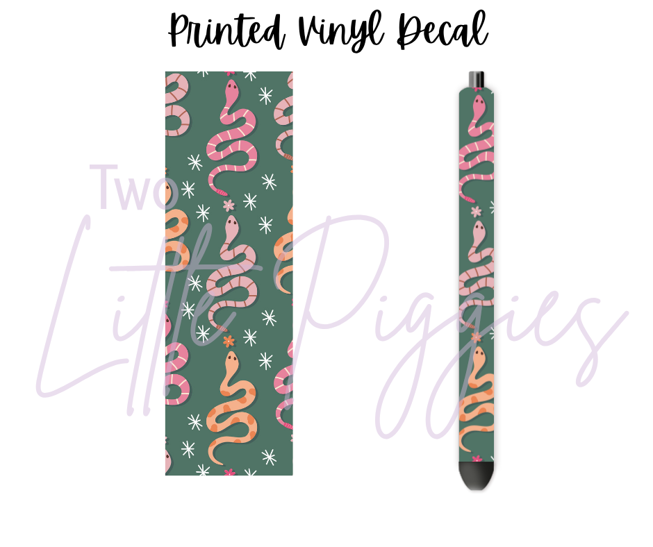 Printed Vinyl - Western Cowgirl