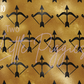 Printed Vinyl - Sagittarius - Black and Gold