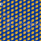 Printed Vinyl - Football - Blue and Gold