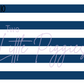 Printed Vinyl - Cheer - Navy and Orange