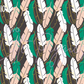Printed Vinyl - Tropical Leaves Collection