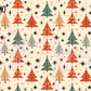 Printed Vinyl - 50s Christmas
