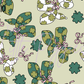 Printed Vinyl - St. Patrick's - Bows, Disco, and Balloon Dogs
