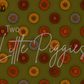 Printed Vinyl - Burgundy Fall Floral
