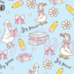 Printed Vinyl - Back to School - Silly Goose