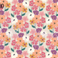 Printed Vinyl - Eclectic Floral