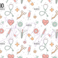 Printed Vinyl - Nurse Life Collection