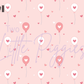 Printed Vinyl - Valentine - Celebrate Love