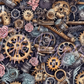 Printed Vinyl - Colorful Steampunk