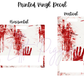 Printed Vinyl - Halloween True Crime Collection