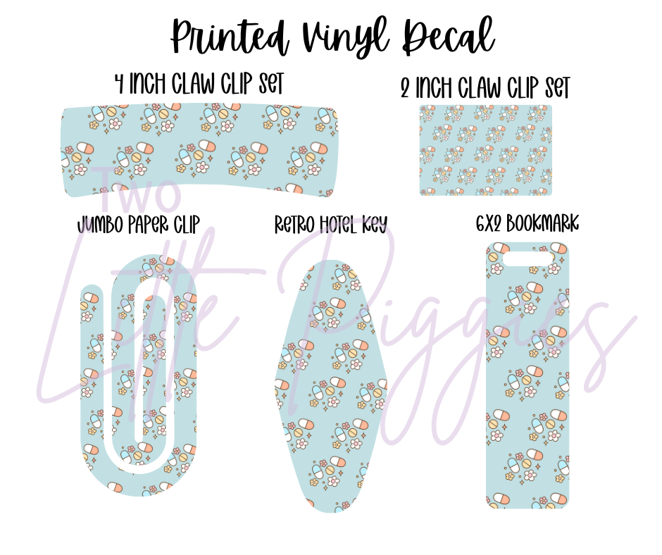 Printed Vinyl - Sassy Society - Nursing