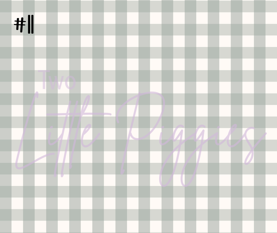 Printed Vinyl - Checkers - Fall