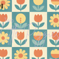 Printed Vinyl - Mid Century